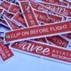 Avee Remove Before Flight Keychain